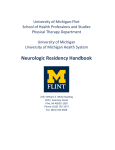 Neurologic Residency Handbook - University of Michigan