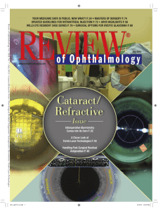 PDF Edition - Review of Ophthalmology