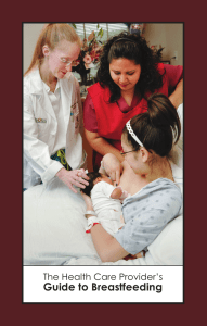 The Health Care Provider`s Guide to Breastfeeding
