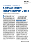 A Safe and Effective Primary Treatment Option