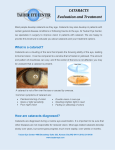 CATARACTS Evaluation and Treatment