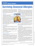 Surviving Seasonal Allergies - ADVANCE for Nurses