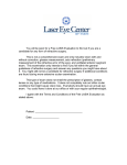 LASIK Evaluation Form - Laser Eye Center of Miami