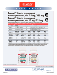 Endocet® Tablets