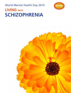 Living With Schizophrenia - Cambridgeshire County Council