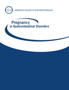 Pregnancy - American College of Gastroenterology