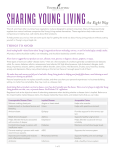 How to Share Young Living