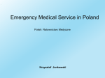 Emergency medical service (EMS)