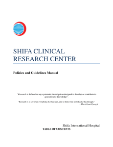 shifa clinical research center