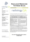 Thyroid Scan - Radiology SA