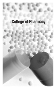 NSU College of Pharmacy - Nova Southeastern University