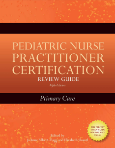 Pediatric Nurse Practitioner Certification Review Guide: Primary