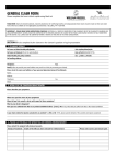 general claim form