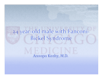 24 year-old male with Fanconi