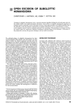 open excision of subglottic hemangioma