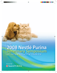 2008 Nestlé Purina Veterinary Symposium