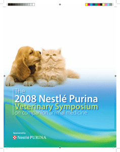2008 Nestlé Purina Veterinary Symposium