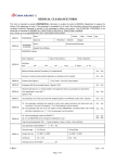 MEDICAL CLEARANCE FORM