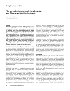 UTMJ Vol 79 No1 - University of Toronto Medical Journal