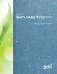 2014 sustainability report