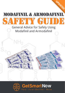 Modafinil And Armodafinil Safety Guide