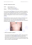 Case 029: Breasts like his wife`s. 1. What is this patient`s condition?
