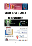green light laser prostatectomy