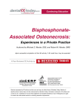 Bisphosphonate- Associated Osteonecrosis