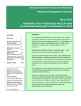 Adherence with prescribed medications