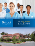 2012 Quality data report - Nexus Specialty Hospital