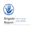 Brigade Report - Timmy Global Health