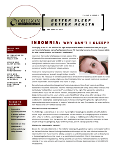 Newsletter - Oregon Sleep Associates