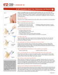 EZ-IO® Information Sheet: Care, Maintenance, and Removal