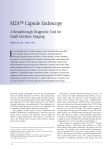M2A™ Capsule Endoscopy - Stevens Institute of Technology