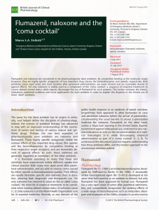 Flumazenil, naloxone and the coma cocktail