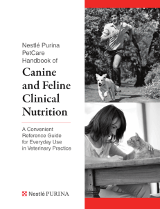 Feline - Purina ® Pro Plan ® Veterinarians