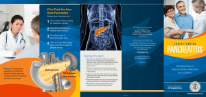 Acute Pancreatitis