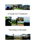 A Guide for Volunteers Traveling to Rwanda
