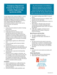 Emergency Department Protocol for Patients with CRPS