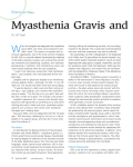 Myasthenia Gravis and IVIG Therapy