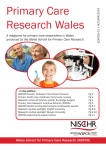 Primary Care Research Wales_Autumn2014