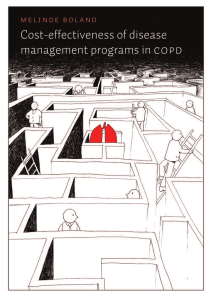 Cost-effectiveness of disease management programs in COPD
