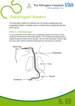 Oesophageal Dilatation