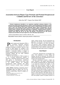 Association between Plaque-Type Psoriasis and Perianal