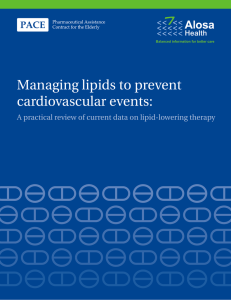 Managing lipids to prevent cardiovascular events