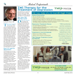 TMS Therapy for the Treatment of Depression