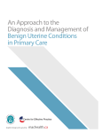 An Approach to the Diagnosis and Management of Benign Uterine