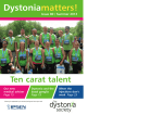 Ten Carat Talent - The Dystonia Society