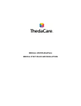 ThedaCare Medical Center-Waupaca Medical Staff Rules and