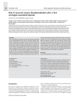 Risk of recurrent venous thromboembolism after a first oestrogen